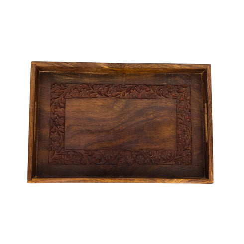 Natriel Wooden Engraved Tray